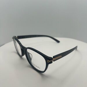 Bvlgari Black and Gold Eyeglasses
